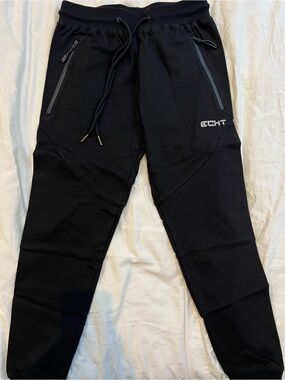 ECHT Black Athletic Joggers